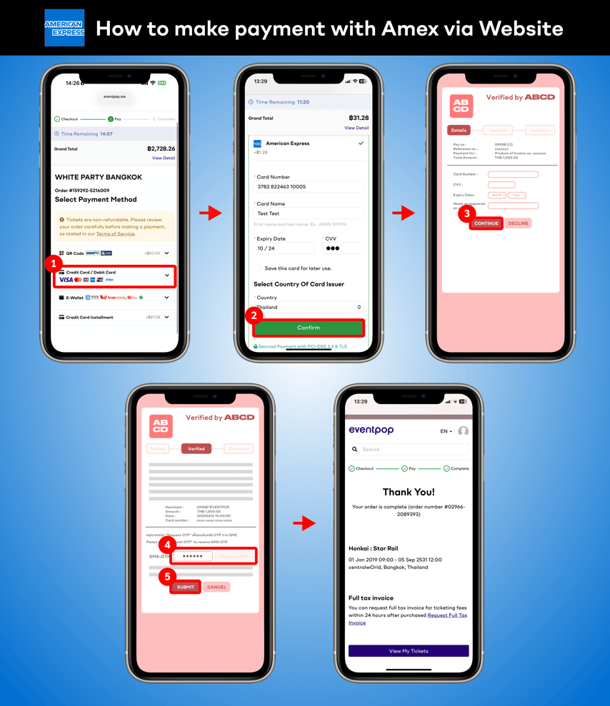 Amex (mobile site) - EN