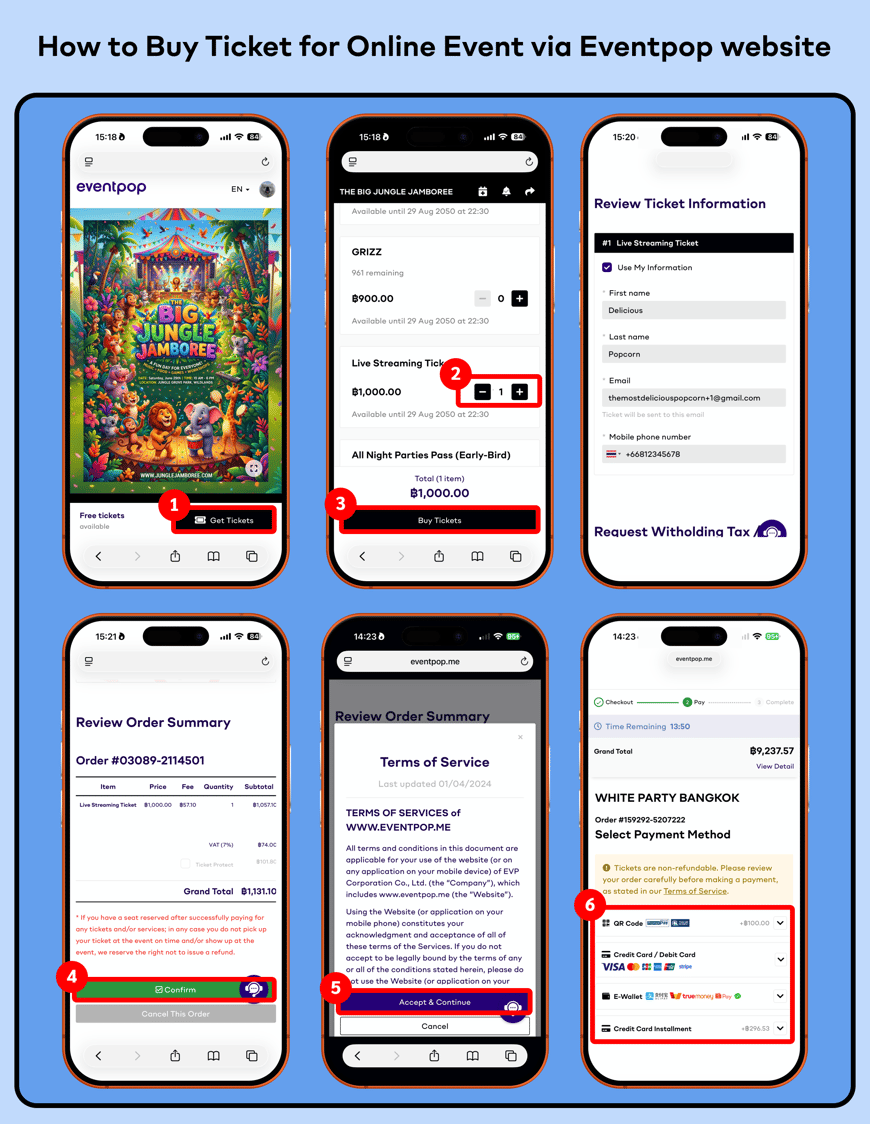 Online Ticket - EN (Mob-site)
