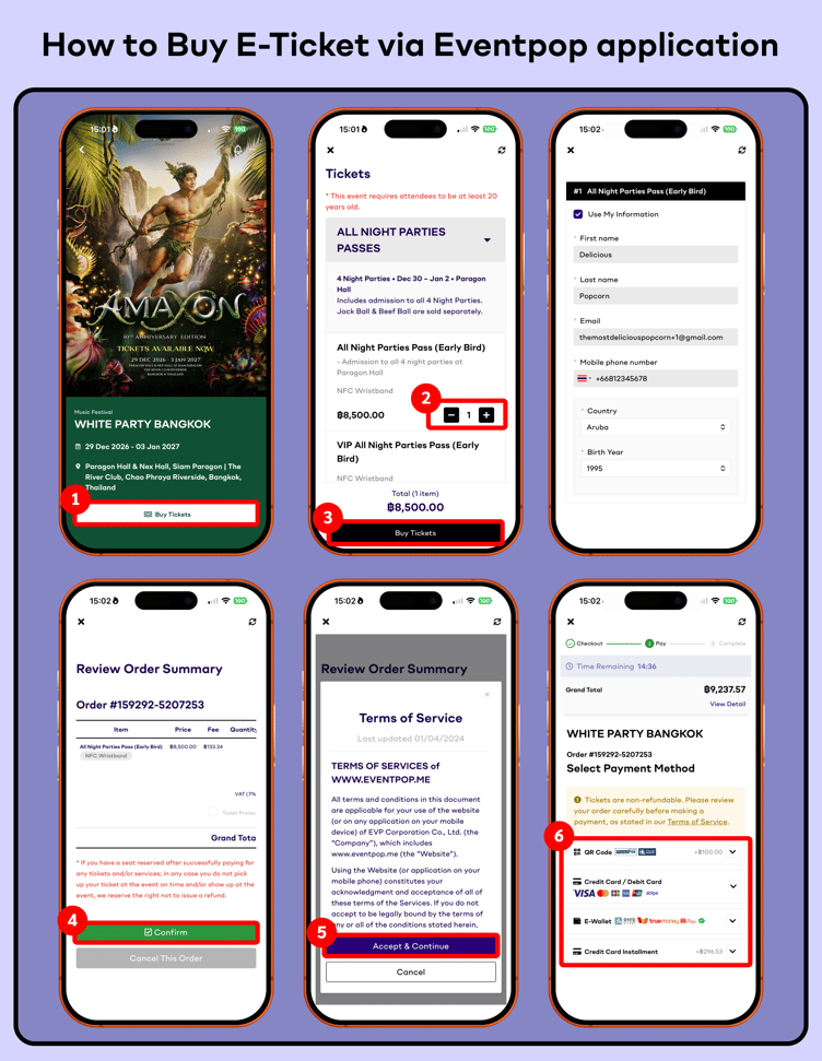 Paid Ticket - EN (App)