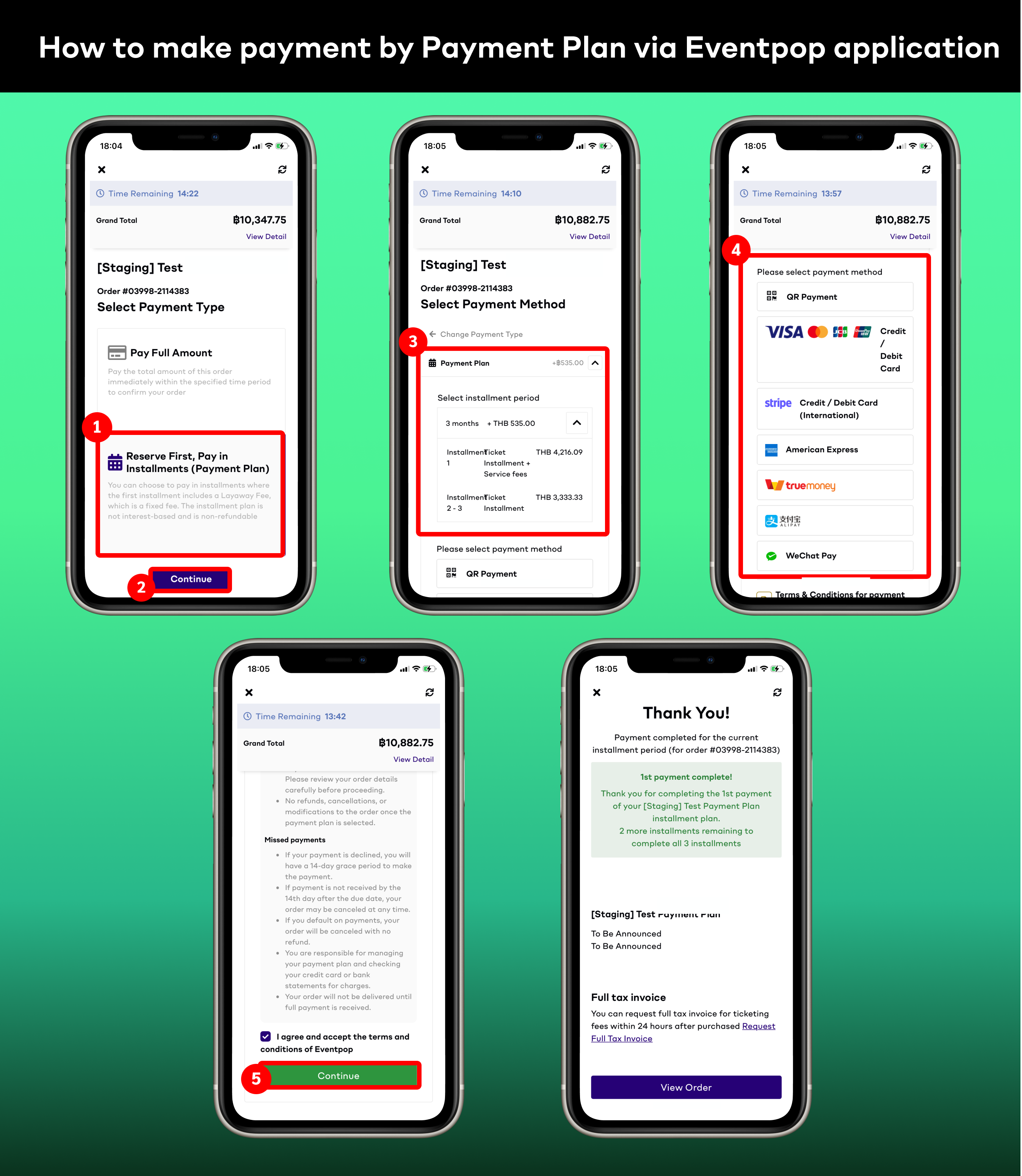 Payment Plan (application)- TH-1